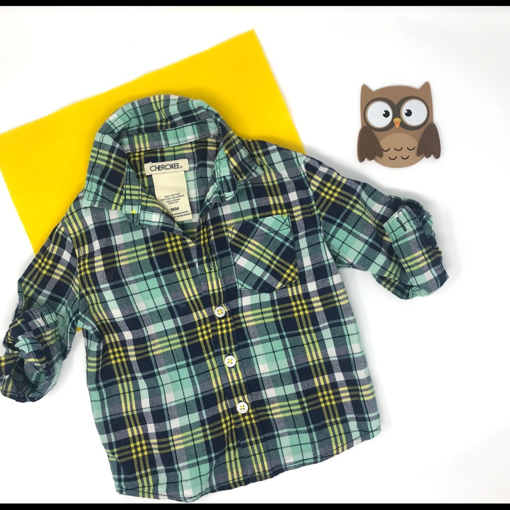 18M Cherokee Collard Shirt